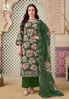 Alok suits intisaar cambric cotton wholesale dress materials in surat - wholesale export